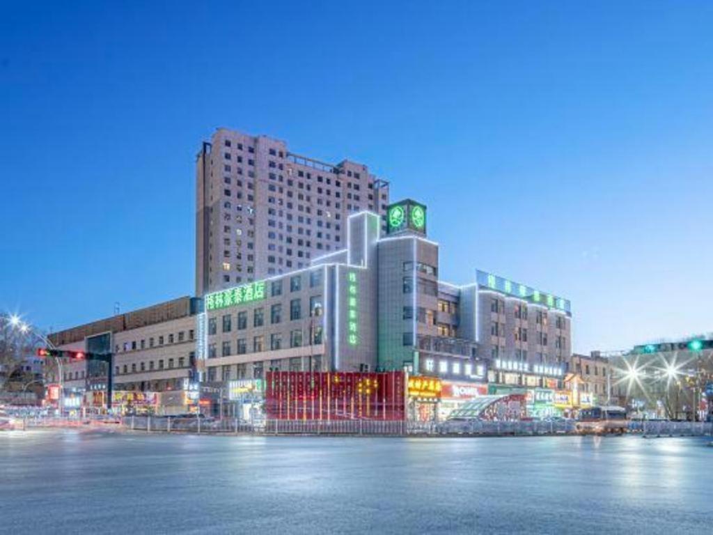Greentree Inn Geermu Walking Street Business Hotel Golmud Eksteriør billede