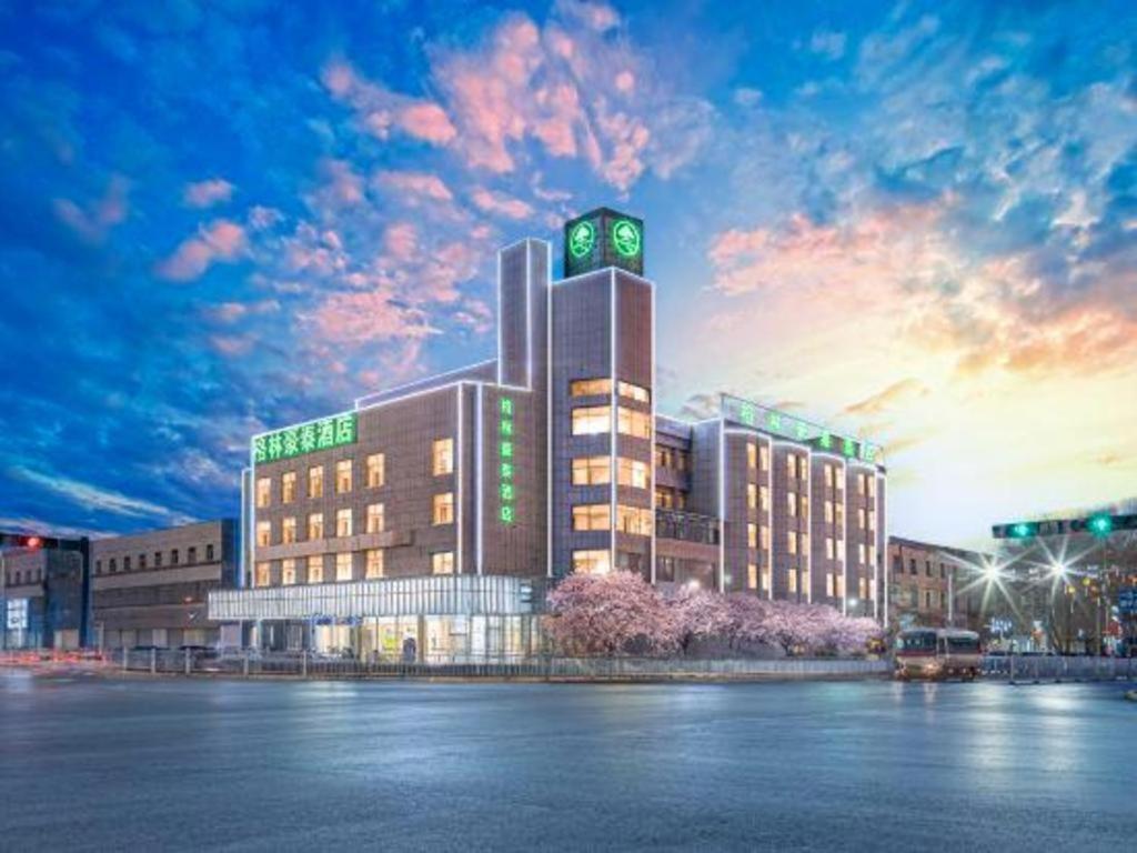 Greentree Inn Geermu Walking Street Business Hotel Golmud Eksteriør billede